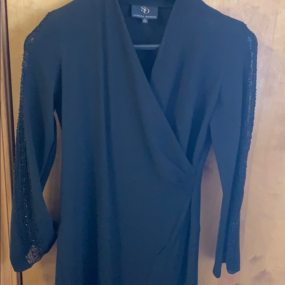 Black evening dress